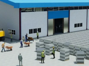 Dây chuyền sản xuất gạch Lego, gạch Block, gạch lát mái VRO thông minh, chi phí thấp, hiệu quả cao
